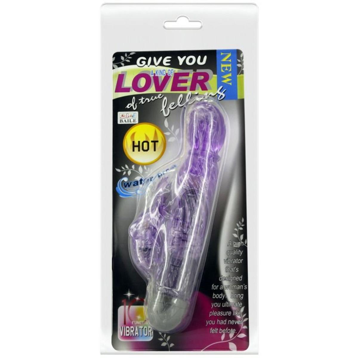 Rabbitvibrator mit Klitorisstimulator im Elefanten-Design - OH MY! FANTASY