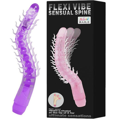 Vibrator “Flexi Vibe: Sensual Spine - Bendable Vibrating Dildo” - OH MY! FANTASY