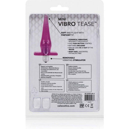 Mini-Analplug “Tease” mit Vibration - OH MY! FANTASY