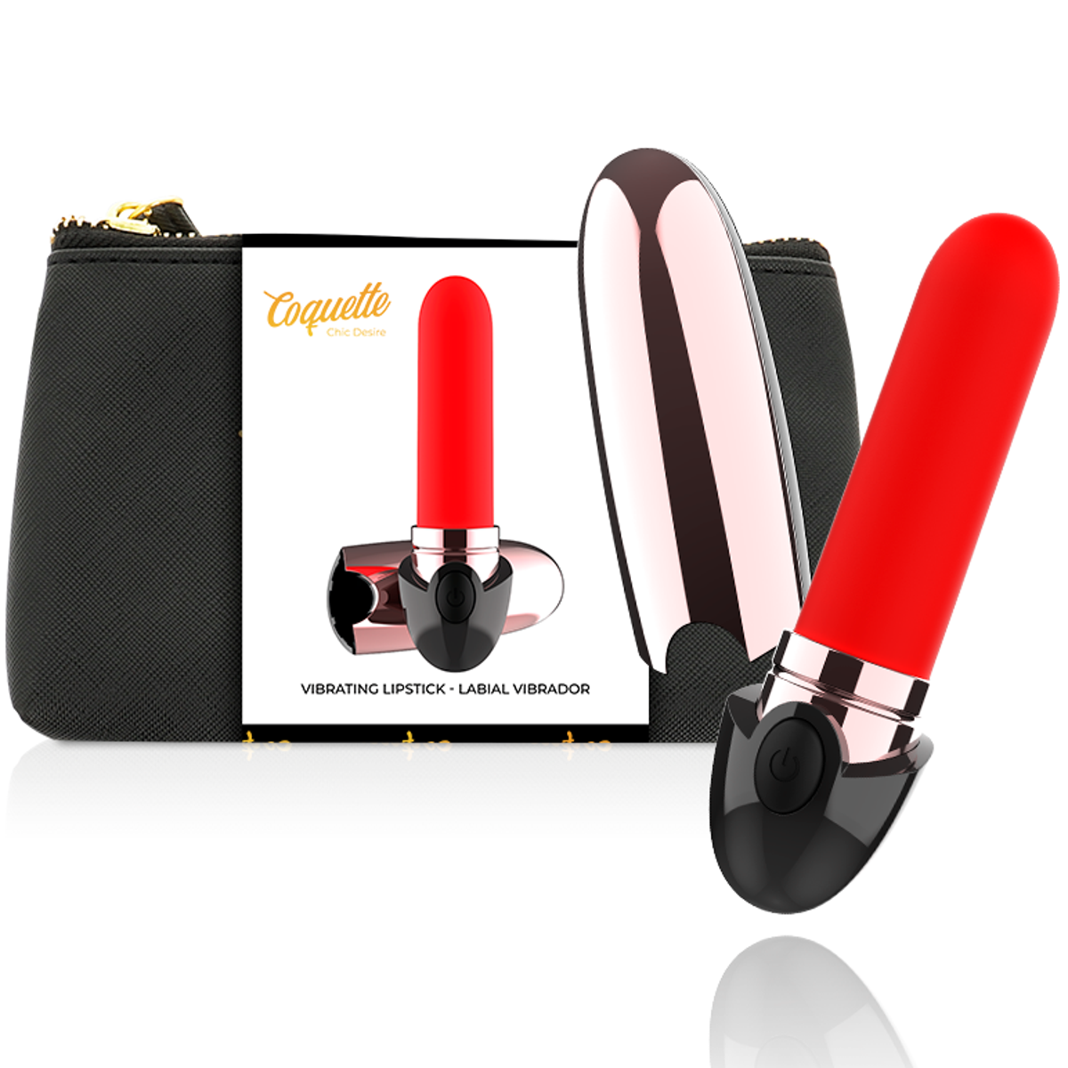 Minivibrator "Vibrating Lipstick" im Lippenstift-Design - OH MY! FANTASY
