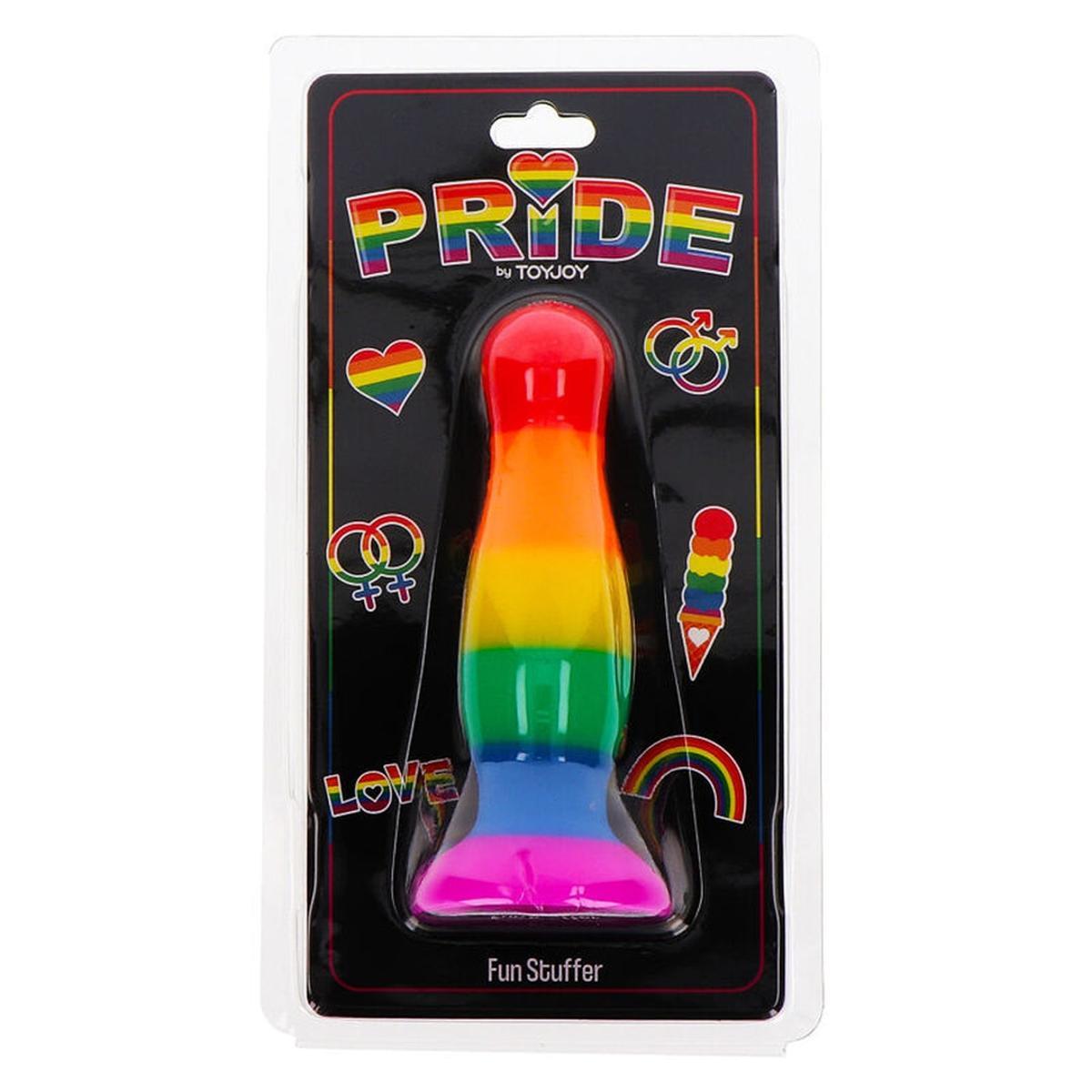 Analplug “Happy Stuffer” im LGBT Flaggen Design OH MY! FANTASY