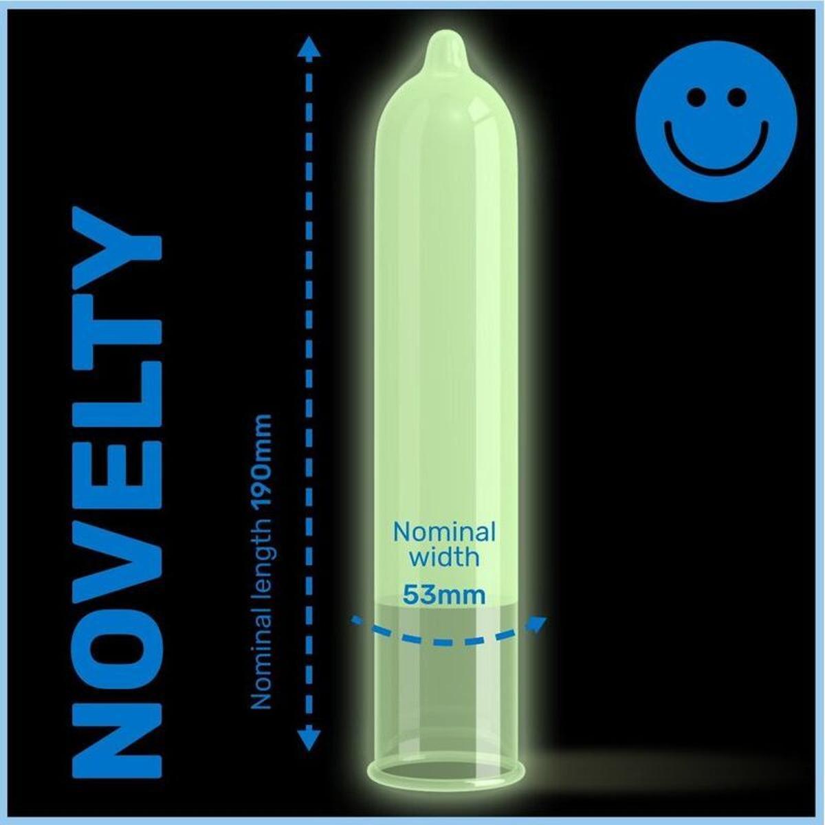 Kondome „Glow“ - OH MY! FANTASY