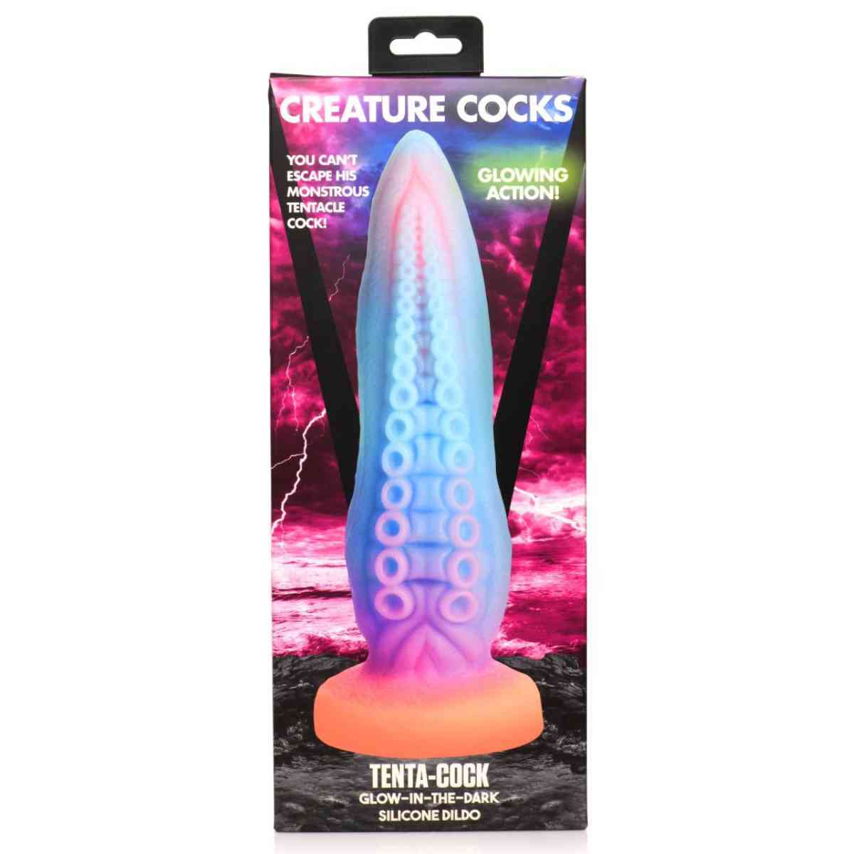 Verpackung Tentakel Dildo "Glow in the Dark"