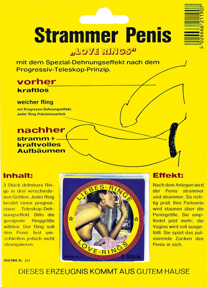 Inverma - Strammer Penis -Liebesringe