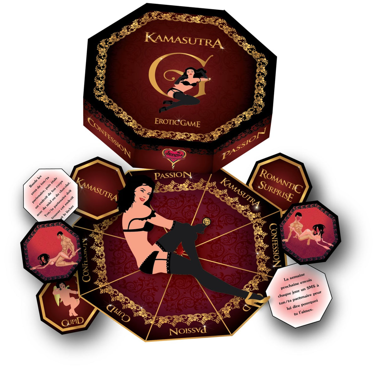 JOKE ITEMS - G Kamasutra - Englisch/französisch - Erotikspiel