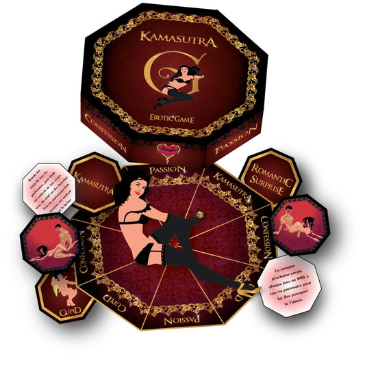 JOKE ITEMS - G Kamasutra - Englisch/französisch - Erotikspiel