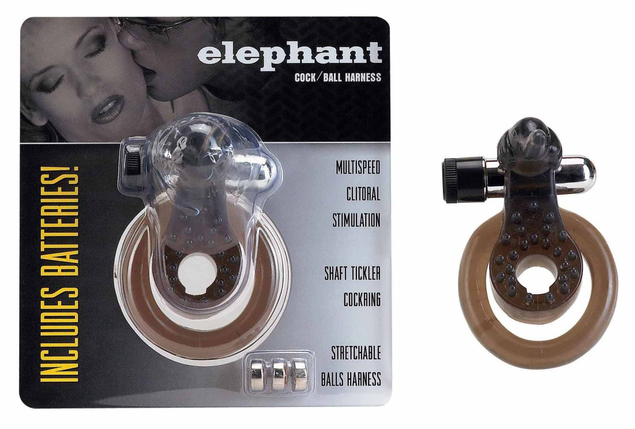 Seven Creations - Cock & Ball Harness Elephant Black