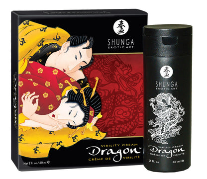 Shunga Erotic Art - Dragon Virility - Penispflegecreme