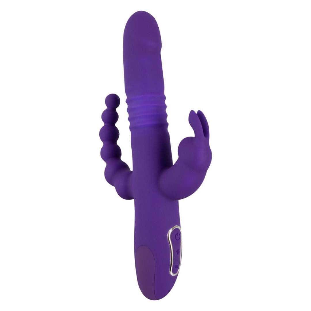 Stoßvibrator "Thrusting Pearl Triple Vibrator" - OH MY! FANTASY