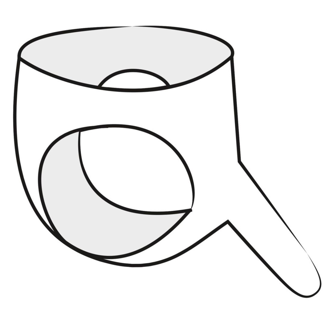 Slip aus Latex mit Naturdildo - OH MY! FANTASY