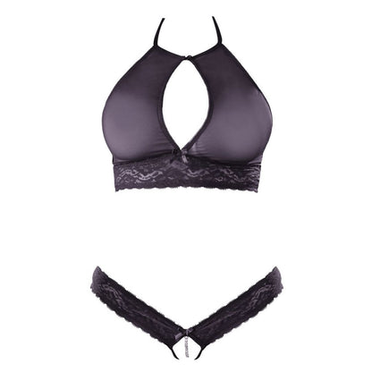 Bralette mit Neckholder plus String ouvert - OH MY! FANTASY