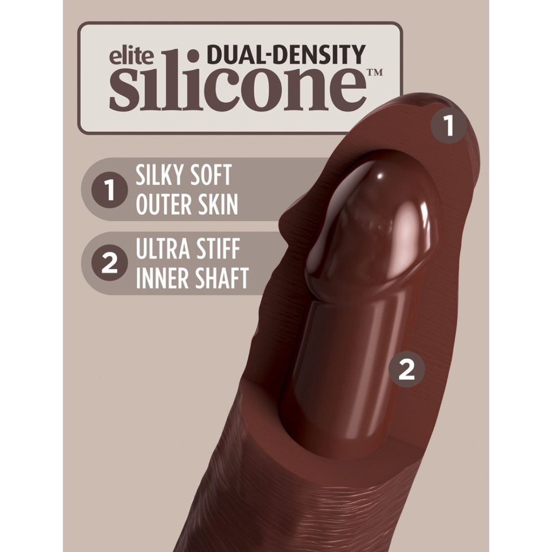 Naturdildo "7“ Dual Density Silicone Cock" - OH MY! FANTASY