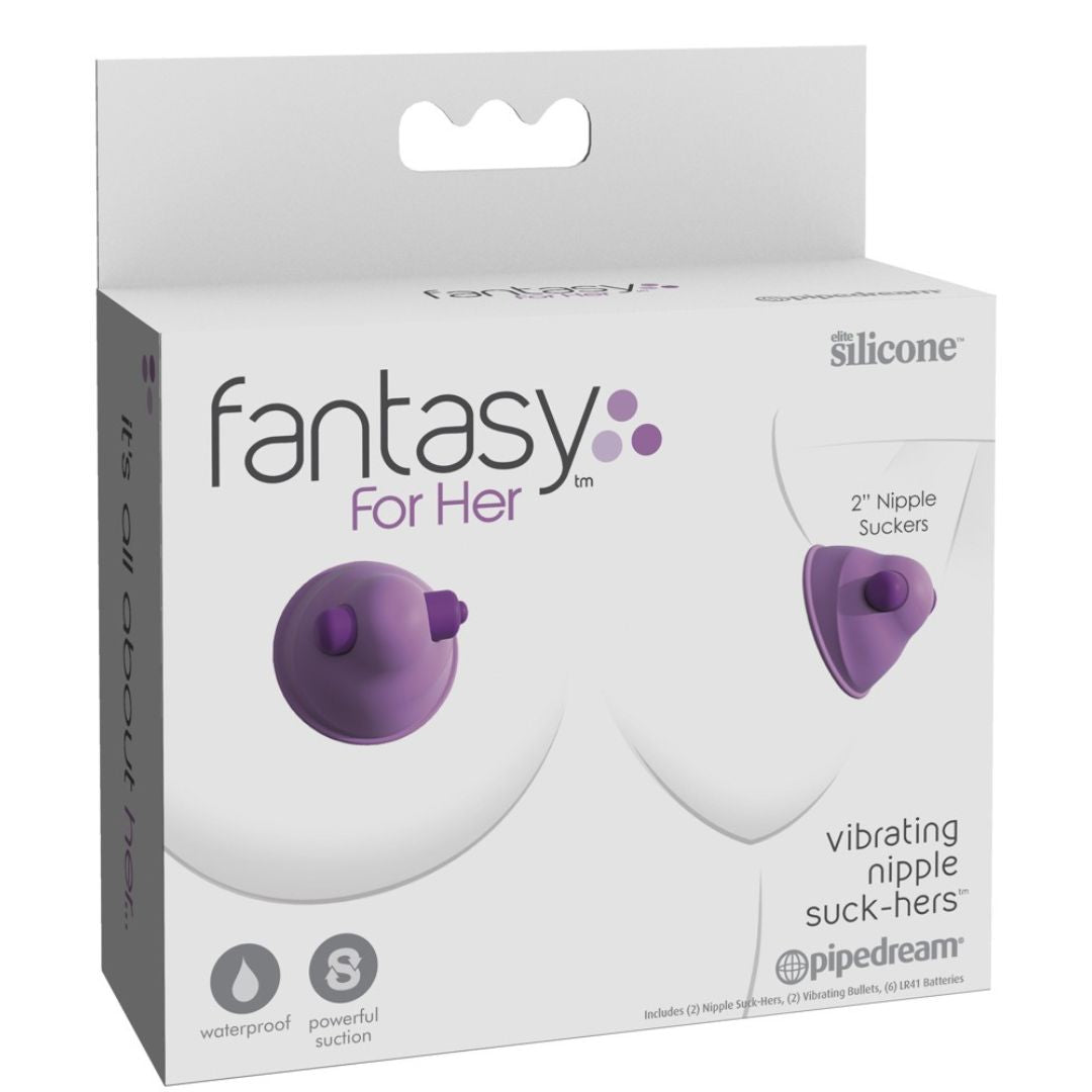 Nippelsauger mit Vibration - OH MY! FANTASY
