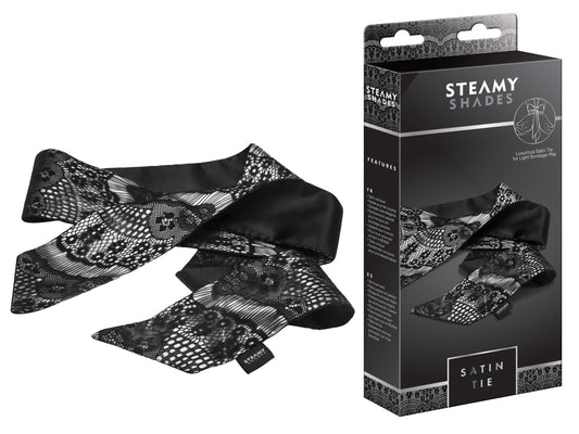 STEAMY SHADES Satin Tie