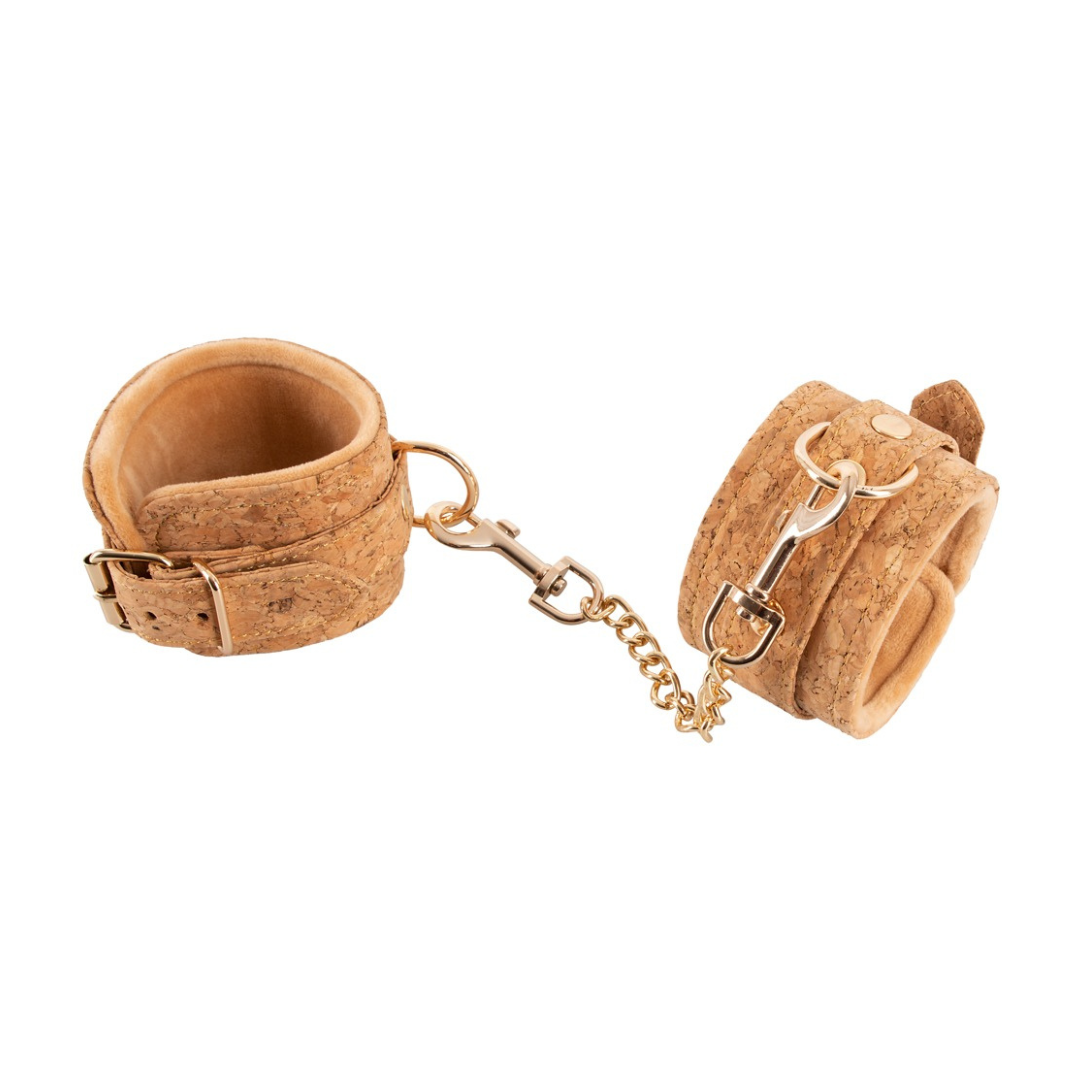 Vegane Handfessel „Cuffs Cork“ aus Kork - OH MY! FANTASY