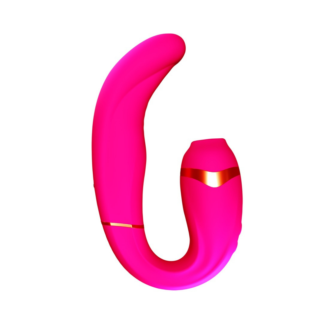 G-Punkt-Vibrator „My-G“ mit Klitoris-Sauger - OH MY! FANTASY