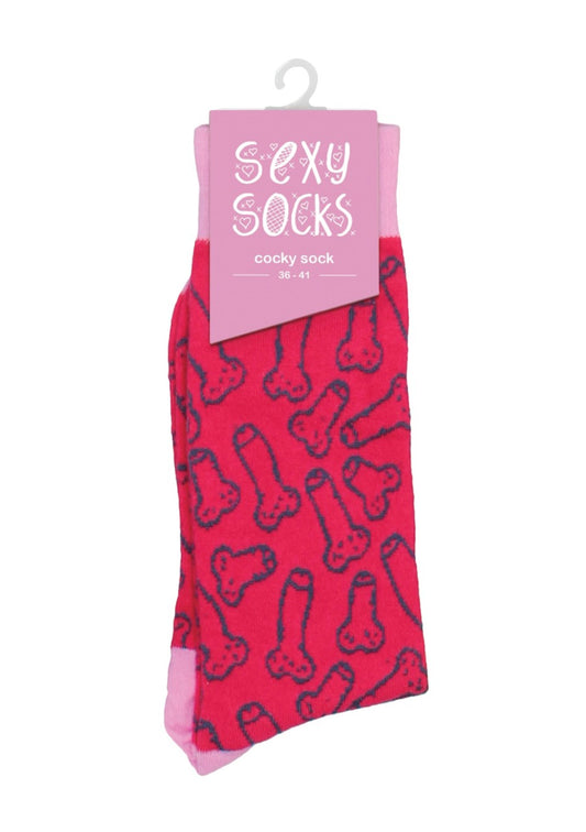 Sexy Socks 'Cocky Suck'