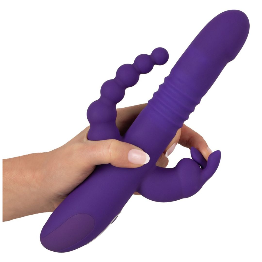 Stoßvibrator "Thrusting Pearl Triple Vibrator" - OH MY! FANTASY