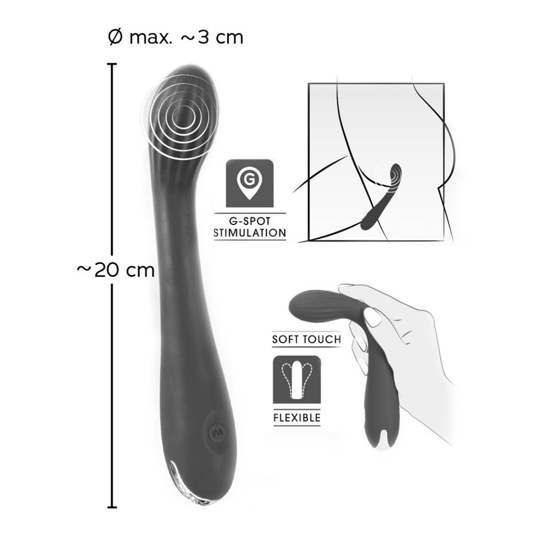 G-Punkt Vibrator „G-Spot“ mit flexiblem Massagekopf - OH MY! FANTASY
