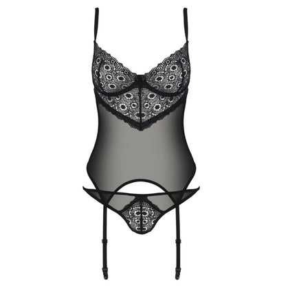 Strapshemd plus Riostring „Zinnia“ aus Powernet und Spitze - OH MY! FANTASY