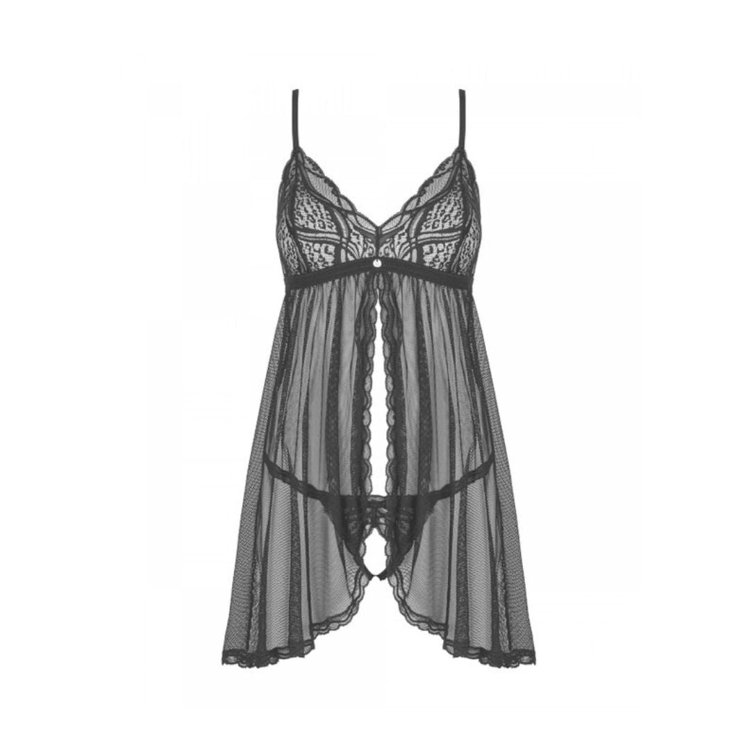 Romantisches Babydoll mit String Ouvert - OH MY! FANTASY