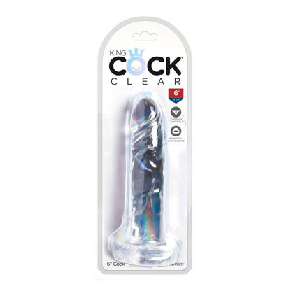 Naturdildo mit Saugnapf „Cock 6 Clear“ - OH MY! FANTASY