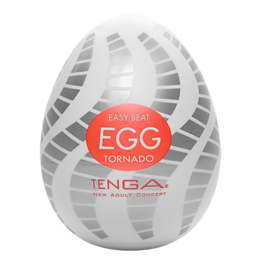 Tenga-Ei Masturbator „Egg Tornado“ mit Spiralrillen-Struktur - OH MY! FANTASY