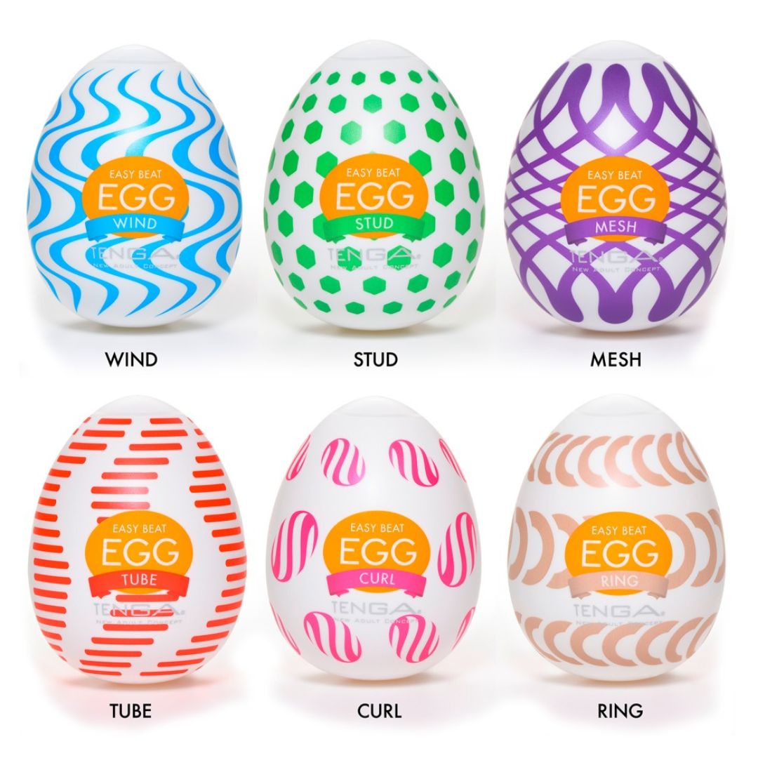 Tenga-Ei Masturbator-Set „Tenga Egg Variety Pack Wonder", 6-teilig - OH MY! FANTASY