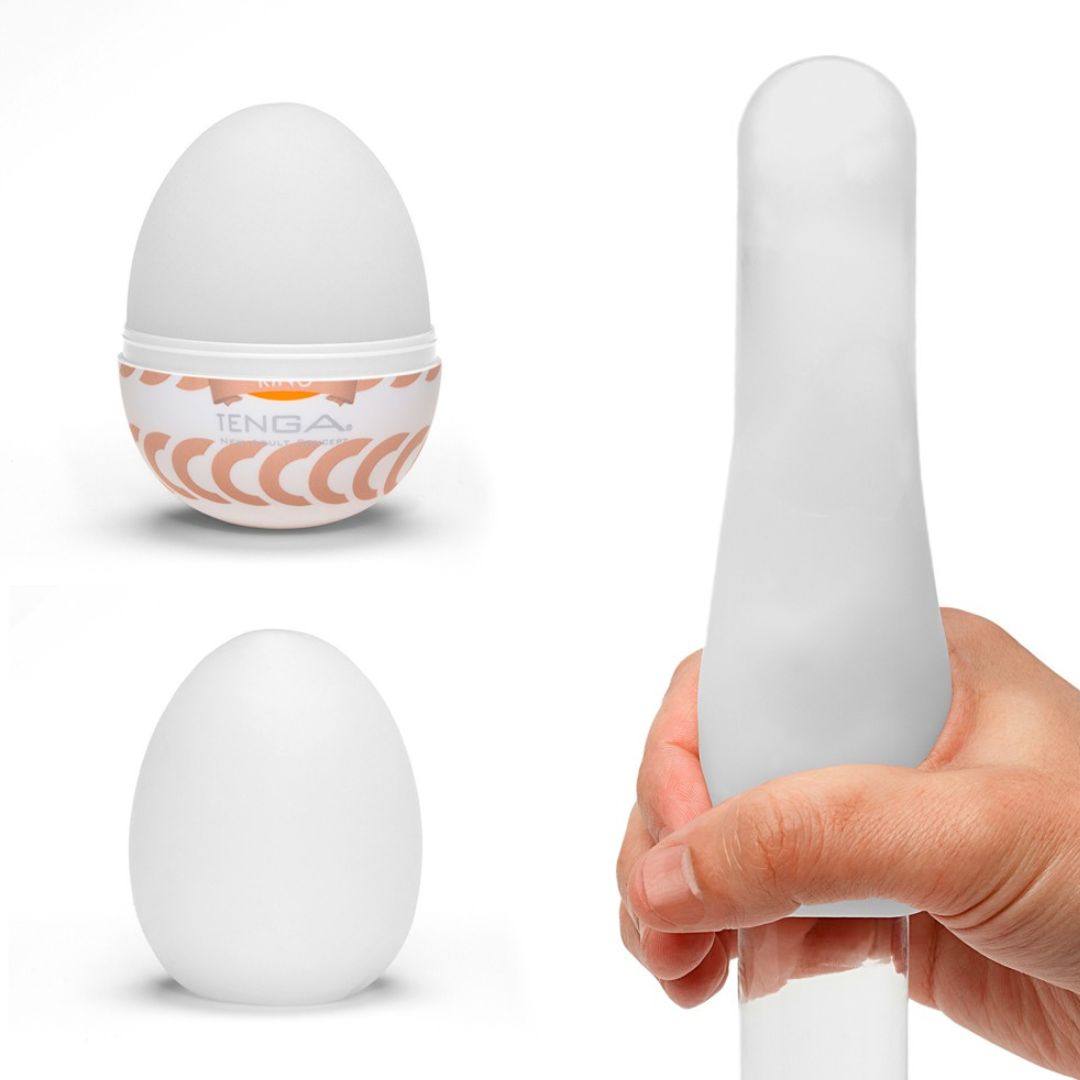 Tenga-Ei Masturbator „Egg Ring“ mit Rillenring-Struktur - OH MY! FANTASY