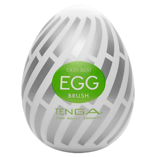 Tenga-Ei Masturbator „Egg Brush“ mit Softborsten-Struktur - OH MY! FANTASY