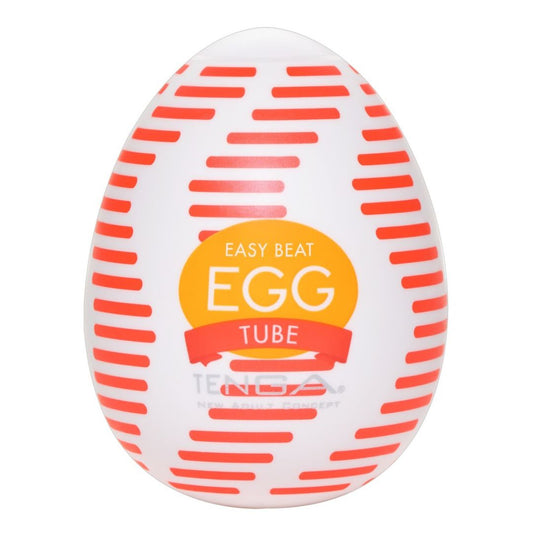 Tenga-Ei Masturbator „Egg Tube“ mit gerippter Wellen-Struktur - OH MY! FANTASY