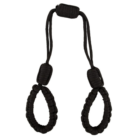 Handfessel „Cuffs Rope“ aus Baumwolle mit verstellbaren Schlaufen - OH MY! FANTASY