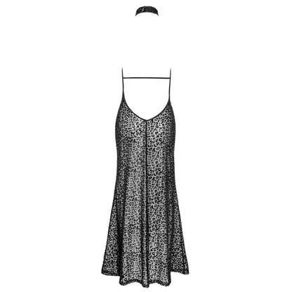 Langes Neckholderkleid mit Leoprint - OH MY! FANTASY