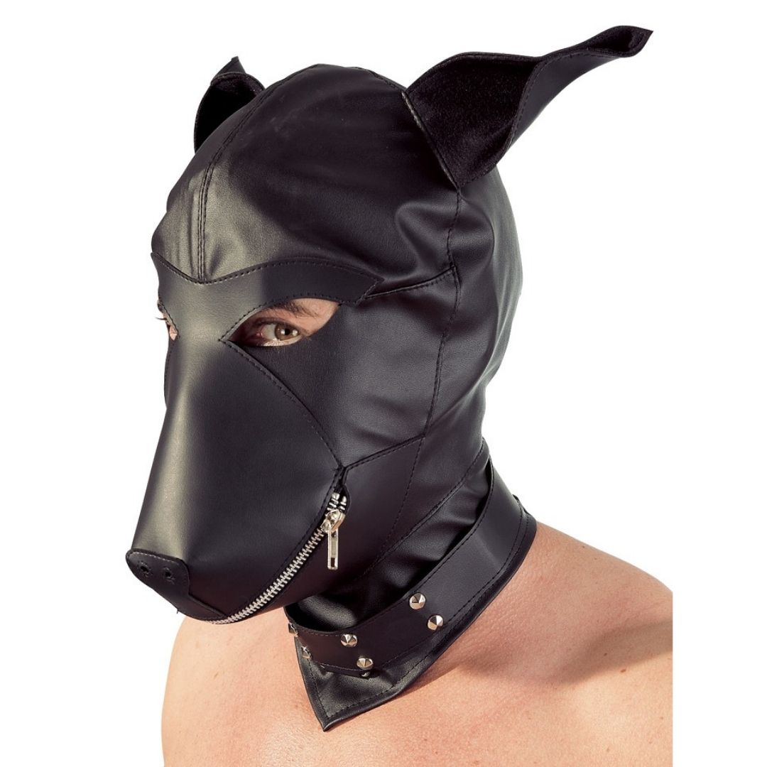 Kopfmaske in Hundeoptik mit Reißverschluss - OH MY! FANTASY