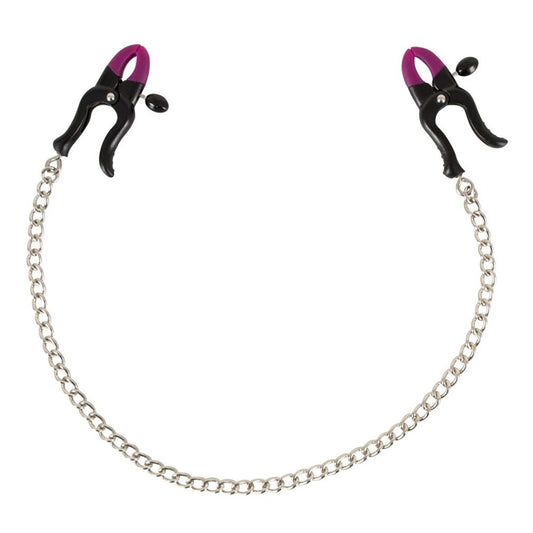 Nippelklemmen „Silicone Nipple Clamps“ mit Stahlkette - OH MY! FANTASY
