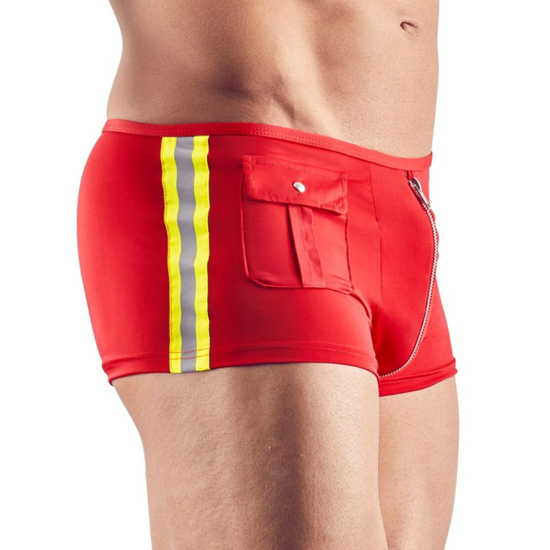Pants im Feuerwehrmann-Look mit Front-Reißverschluss - OH MY! FANTASY