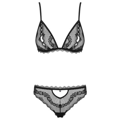 Bralette aus Spitze und Netz plus Slip mit Cut-Outs - OH MY! FANTASY