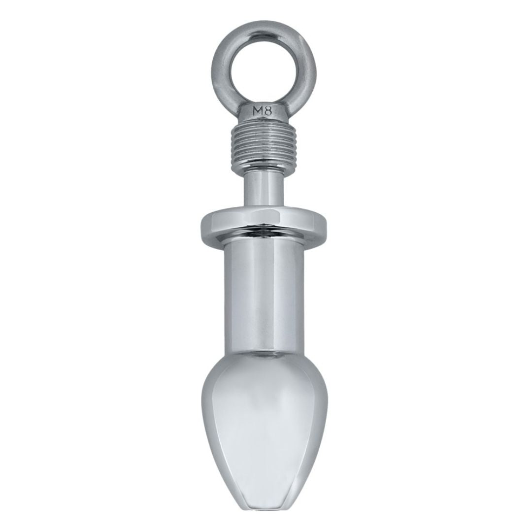 Handfessel-Set mit Analplug, Kette und 3 Schlösser - OH MY! FANTASY