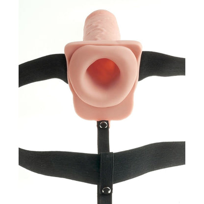 Strap-on „11" Hollow Rechargeable Strap-on with Balls“ - OH MY! FANTASY
