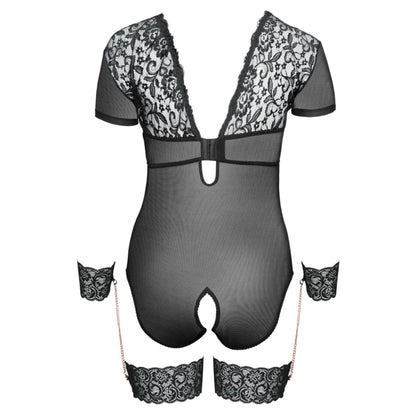 Body ouvert plus Oberschenkel-/ Handfesseln - OH MY! FANTASY