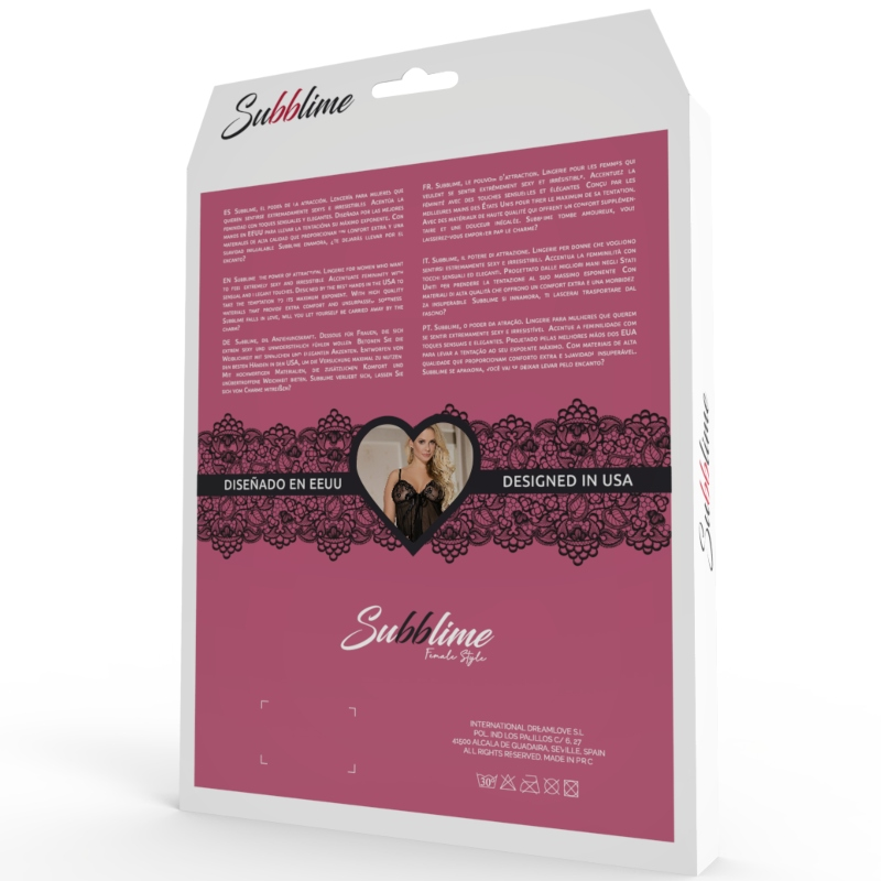 Subblime White Long Sleeves Und Fringed Babydoll S / M. - OH MY! FANTASY