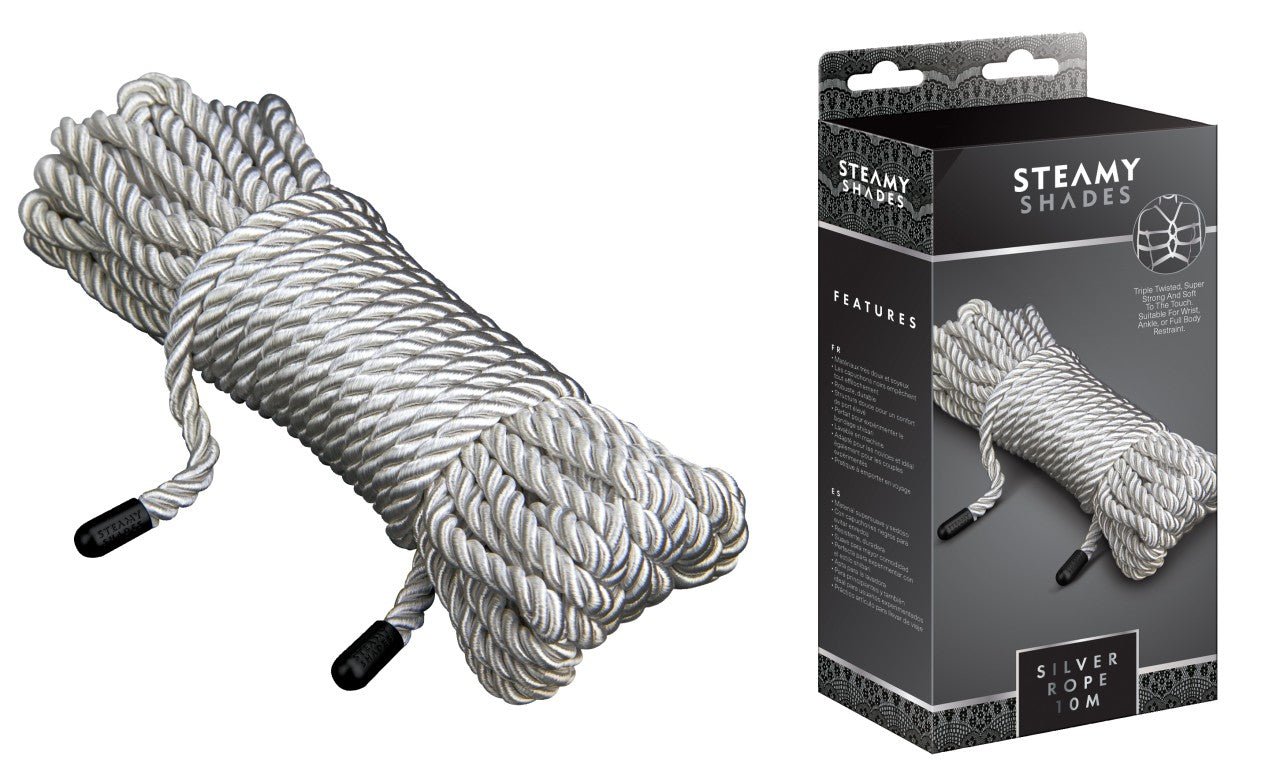 STEAMY SHADES Silver Rope